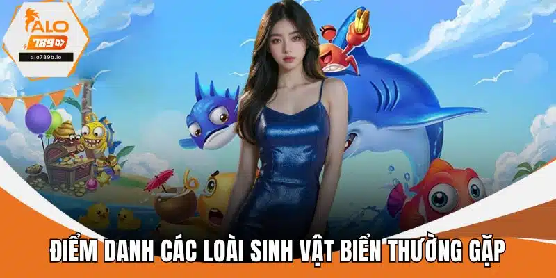 Điểm danh các loài sinh vật biển thường gặp